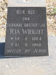 WRIGHT Ria 1964-1966