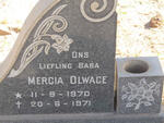 OLWAGE Mercia 1970-1971