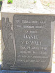 WALT Danie, v.d. 1948-1955