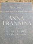 ? Anna Fransina 1875-1971