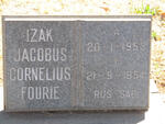 FOURIE Izak Jacobus Cornelius 1953-1954