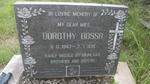 BOSSR Dorothy 1943-1976