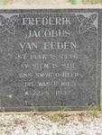 EEDEN Frederik Jacobus, van 1932-