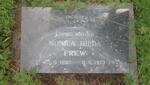 FREW Monica Hilda 1897-1973