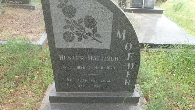 HATTINGH Hester 1895-1978
