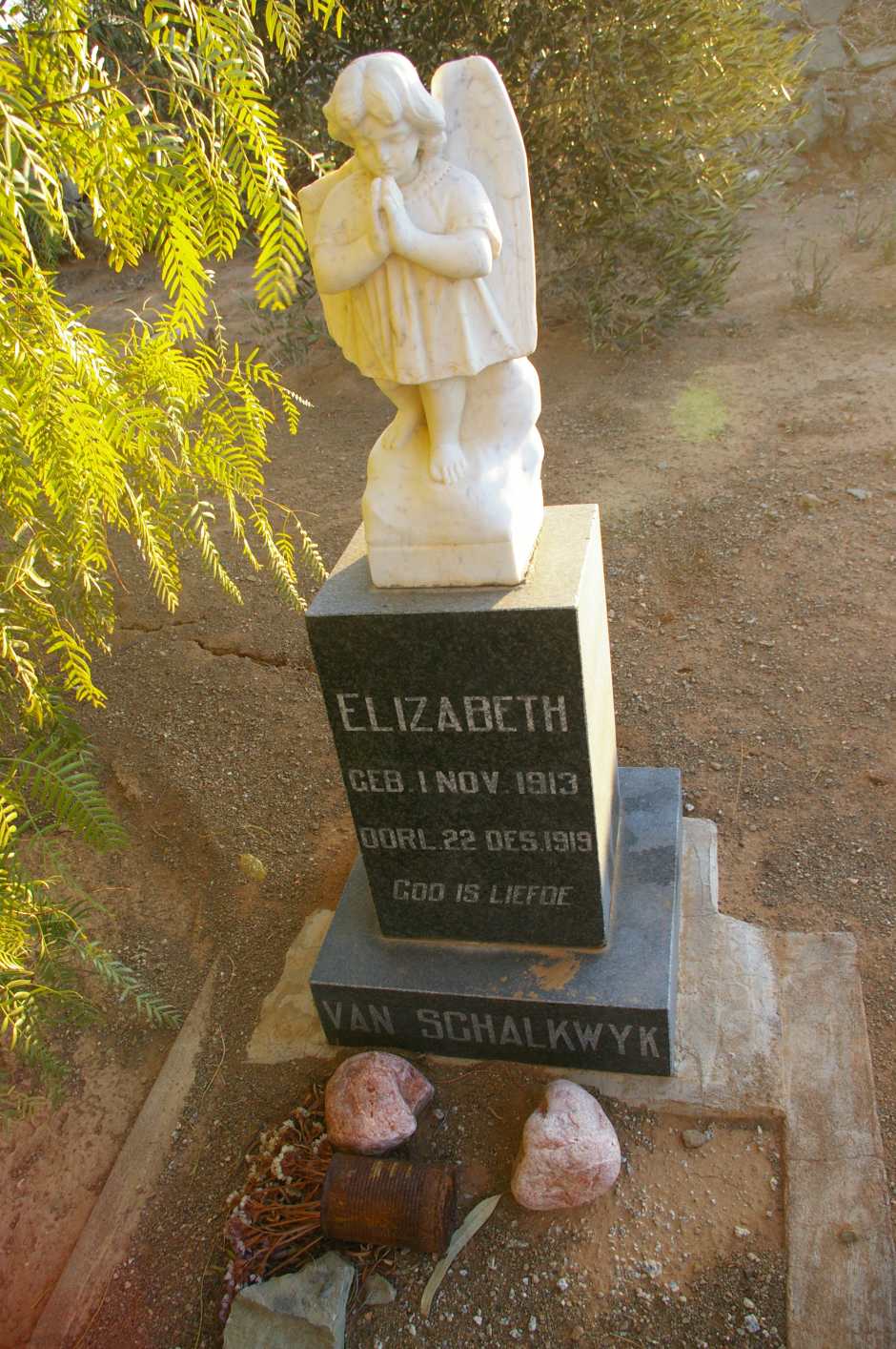 SCHALKWYK Elizabeth, van 1913-1919