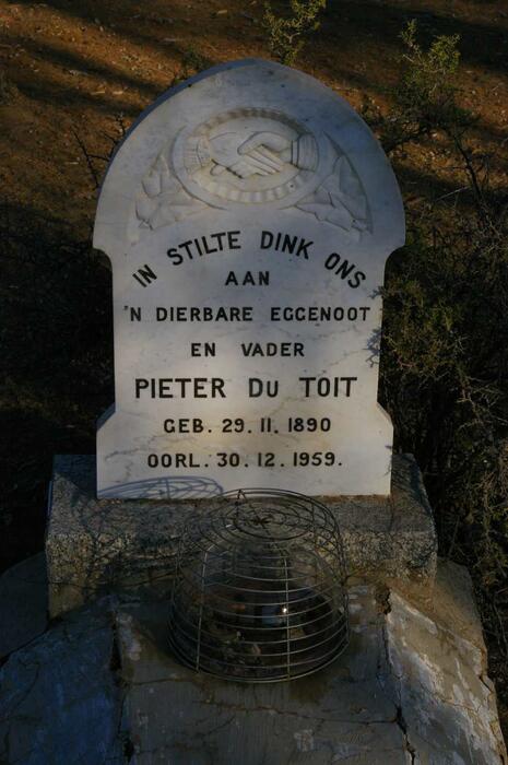 TOIT Pieter, du 1890-1959