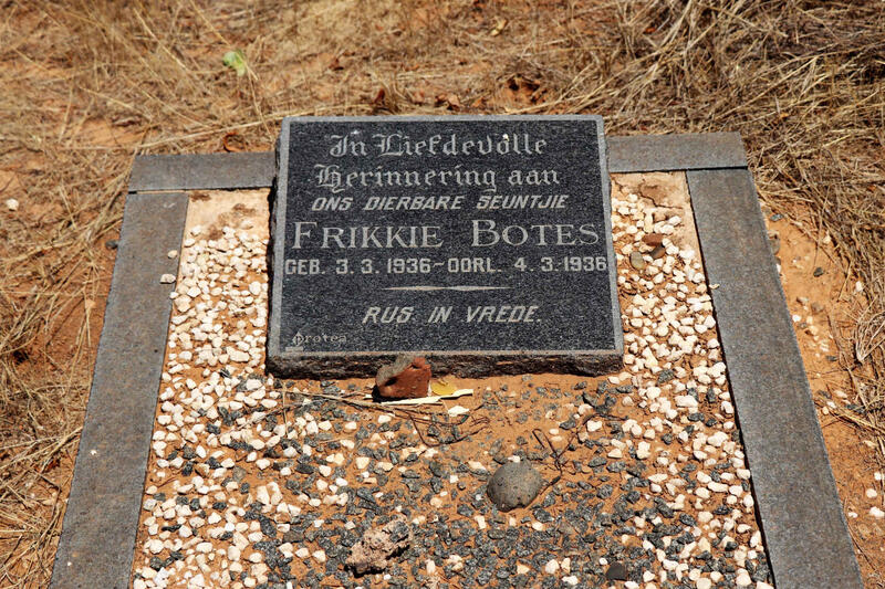 BOTES Frikkie 1936-1936