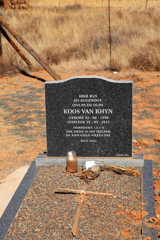 RHYN Koos, van 1930-2012
