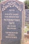 TAUTE Pieter Matthias 1883-1934