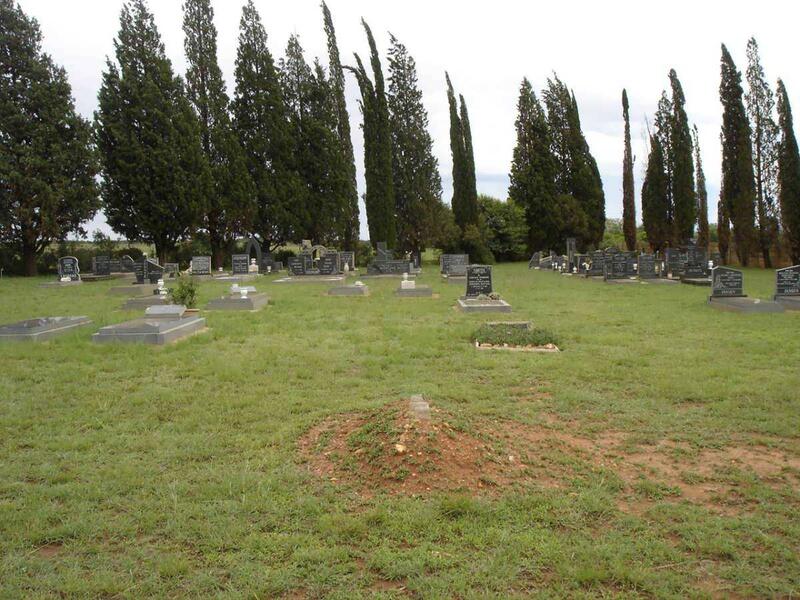 1. Overview of Boschpoort Cemetery