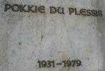 PLESSIS Pokkie, du 1931-1979