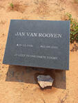 ROOYEN Jan, van 1926-2001