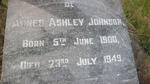JOHNSON Agnes Ashley 1900-1949