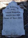 ROBERTS Louise 1907-1910