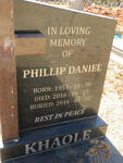 KHAOLE Phillip Daniel 1951-2016