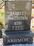 ABIEMOH Lambert Fiagalorm Kofi 2013-2016