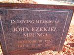 MPUNGA John Ezekiel 1952-2019