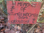 NTUMBA Ndomba Fatima -2010