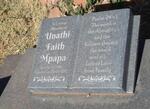 MPAPA Unathi Faith 1984-2017
