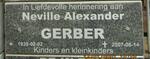 GERBER Neville Alexander 1939-2007