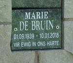 BRUIN Marie, de 1939-2018