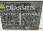 ERASMUS Antonie 1935- & Pauline 1935-2020
