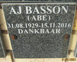 BASSON A.J. 1929-2016