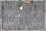 AYRES Derek Ettery Read 1914-2007 & Helene Gertrude 1918-1993