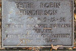 HENDERSON Peter Robin 1950-1998