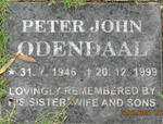 ODENDAAL Peter John 1946-1999