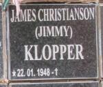KLOPPER James Christianson 1948-