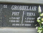 GROBBELAAR Piet 1927-1993 & Tiena 1917-2014
