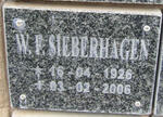 SIEBERHAGEN W.F. 1926-2006