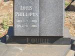 FOURIE Louis Phillipus 1926-1985