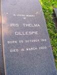 GILLESPIE Iris Thelma 1912-2000
