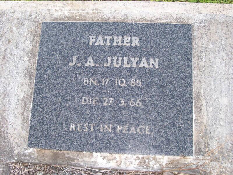 JULYAN J.A. 1885-1966