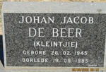 BEER Johan Jacob, de 1945-1985