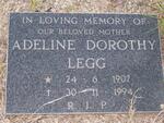 LEGG Adeline Dorothy 1907-1994