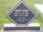 LOUW Gert 1945-2005