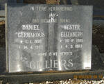 CILLIERS Daniel Gerhardus 1896-1963 & Hester Elizabeth 1905-1983