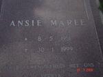 MAREE Ansie 1951-1999