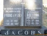 JACOBS Frans P.D 1912-1997 & Helena REYNEKE 1918-2011