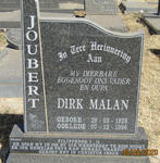 JOUBERT Dirk Malan 1928-1996