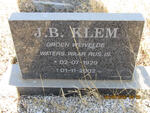 KLEM J.B. 1929-2002