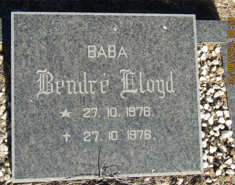 LLOYD Bendre 1976-1976