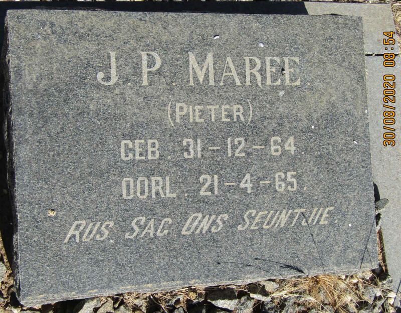 MAREE J.P. 1964-1965