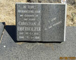 OBERHOLZER Christian J. 1921-1968