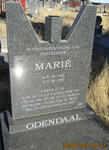 ODENDAAL Marie 1965-2003