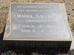 FERREIRA Maria Salome nee DANNHAUSER 1917-1976
